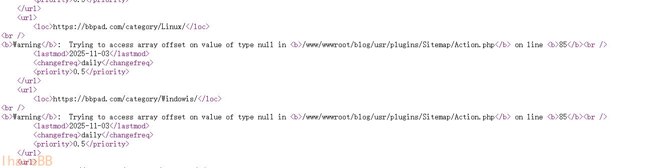 谷歌站长工具提示“无法抓取站点地图”问题排查与解决（Typecho）